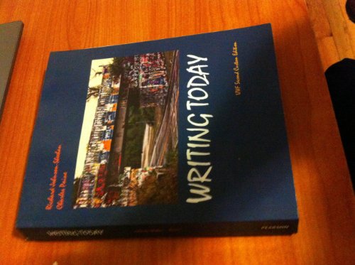 UWF Custom: Writing Today (Text Only) 1256858919 Book Cover