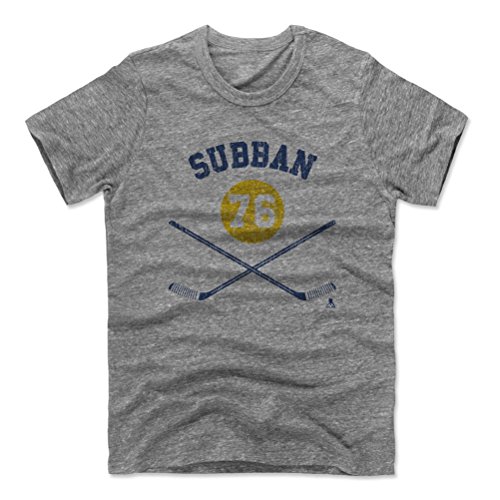 P.K. Subban Sticks B Nashville Men's Premium T-Shirt XL Heather Gray
