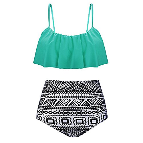 MORETIME-Ruffles-Bikini-Set-Damen-Sommer-2020-Blumen-BHmischer-Druck-Damen-Bikini-Badeanzug-Set-RSchen-Streifen-Bademode-Tankini-Bademode-Badeanzug-Monokini