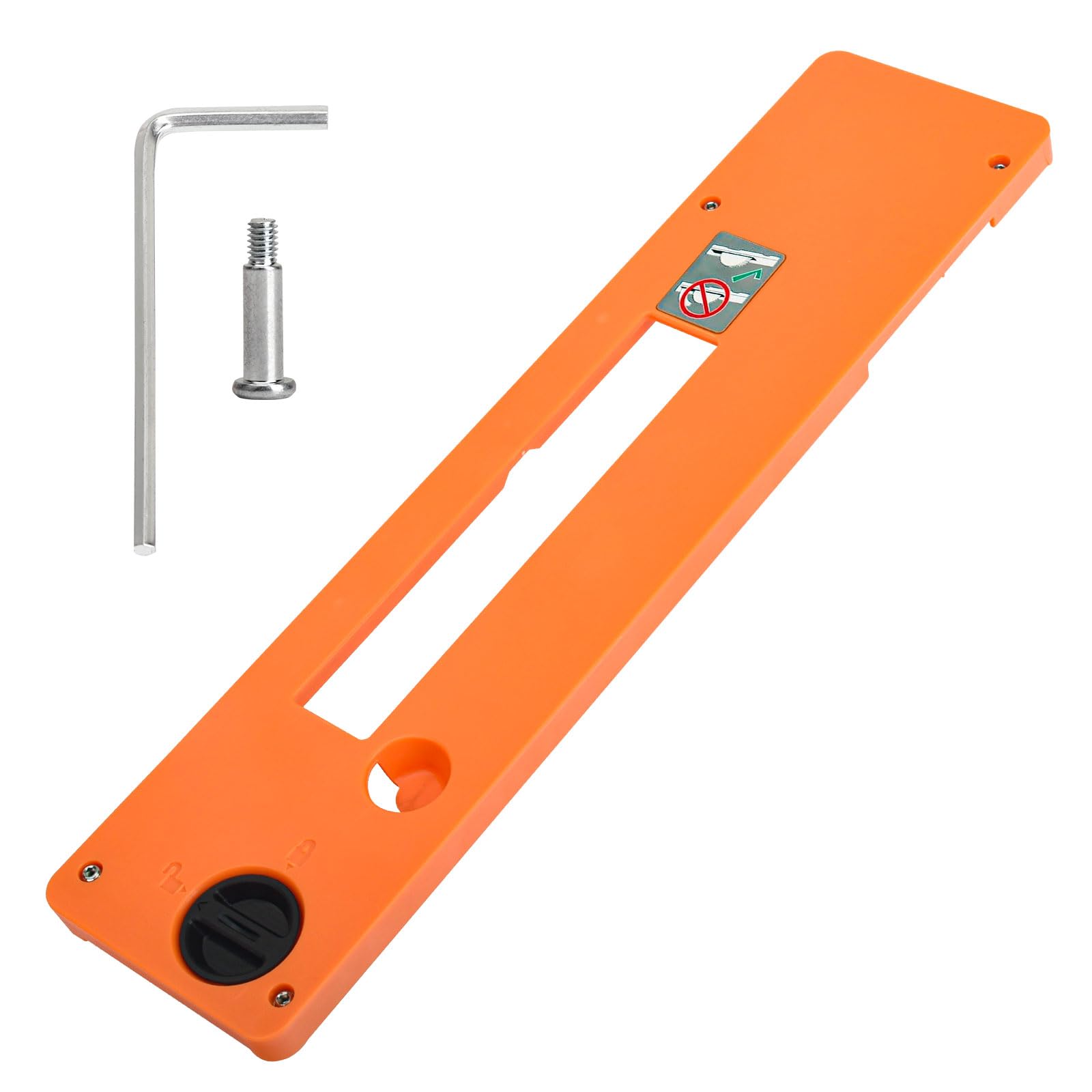 Photo 1 of 089240028701 Table Saw Plate Dado Throat kit (1" slot width) Compatible with Ridgid R4518NS R4514T R4514 R4518T R4518 Table Saw