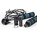 WIN.MAX Weighted Skipping Jump Rope for Exercise Advanced Cardio with Foam Handle and Removable Weights