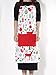 Chistmas Holiday Kitchen Apron with Pockets and Extra Long Ties, Women & Men Chef's Apron for Cooking, Baking, Crafting, BBQ, 100% Cotton-(Red & White)
