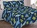 Golden Linens 4 Pieces Full Size Printed Modern Designs Kids Sheets Bed Cover with Pillow Cases (Dinosaur)
