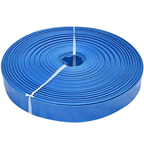 Dambat/IBO 50 m 2' Zoll PVC Flachschlauch Wasserschlauch Flexibler Schlauch Pumpenschlauch