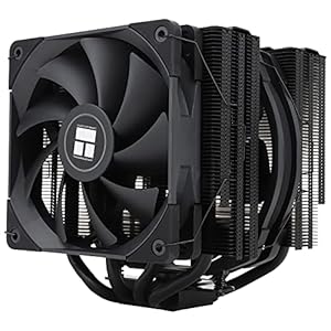 Thermalright サイドフロー型CPUクーラー Frost Spirit 140 BLACK V3 デュアルタワー構造