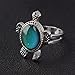 Inspiration Turtle Mood Ring Can Change The Color And Adjust The Size Of The Decorations