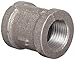 Anvil 8700133104, Malleable Iron Pipe Fitting, Coupling, 1/2