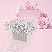 Silver Crystal Hair Comb for Weddings - Women's Bridal Comb by Ciccii