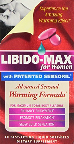 Libido-Max for Women with Patented Sensoril - 40 Liquid Soft-Gels