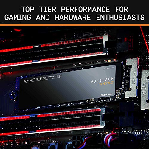 WD_BLACK 250GB SN750 NVMe Internal Gaming SSD Solid State Drive Gen3