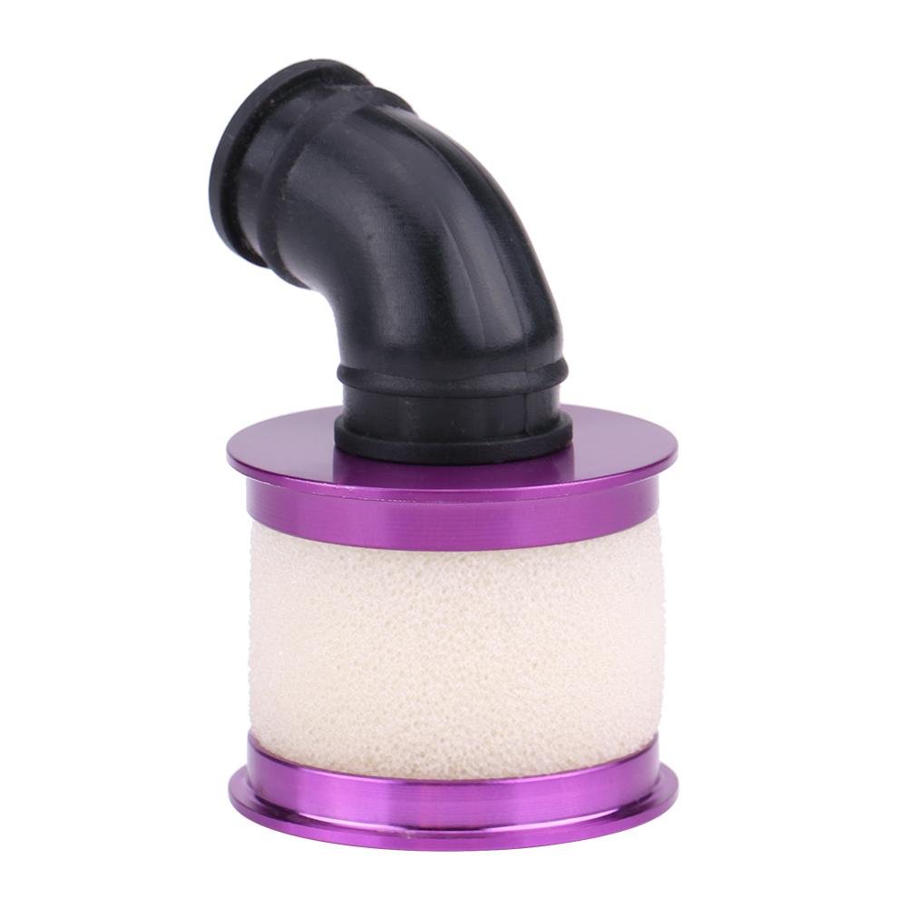 Drfeify Metal Air Filter Carburetor, Suitable for HSP 94122/188 Vehicle Accessory Remote Control Model 1/10(Purple