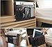 Evajoy Bedside Storage Organizer - Modern, Black, 4 Pockets - All Within Arms Reach (Tabletop Mount, Plastic)