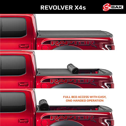 BAK Revolver X4s Hard Rolling Truck Bed Tonneau Cover 80130 Fits
