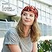 Casualbox Tie-Dye Headband Bandana Boho Hippie Retro Flower psychedelic 60's A,Free Size
