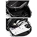 Jack&Chris Soft PU Leather Backpack Handbags for Women Satchel Shoulder Bag, WB202C