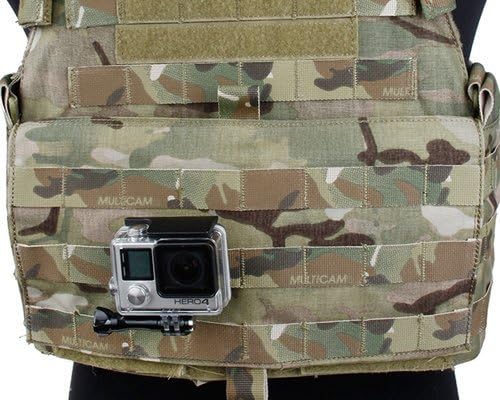 XUE MOLLE Tactical Vest Base Connection Mount Hanging Buckle for Gopro Molle Mount for GoPro Hero 2/3/3+/4/5/4 Session/5 Session XiaoYI、 Xiaomi - Image 5