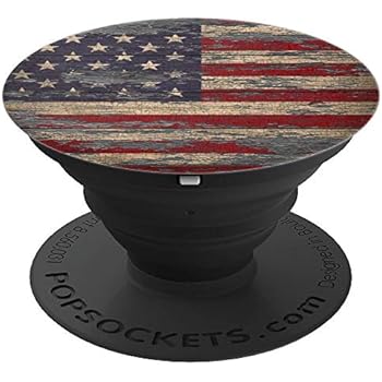 American Flag Weathered PopSockets Grip and Stand for Phones and Tablets