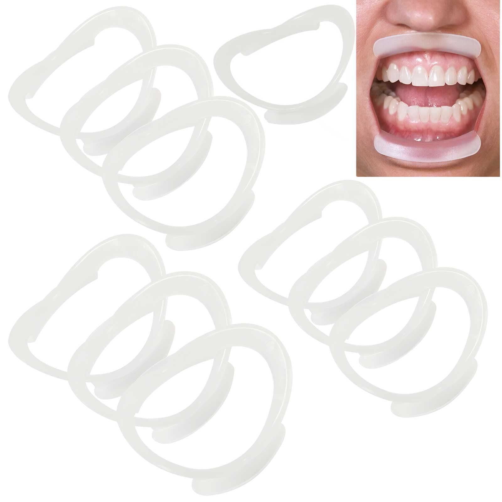 Photo 1 of 10 Pcs Lip Ring Retractor, Dental Grade Mouth Opener For Speak Out Games, Cheek Expansion Mouthpiece Game Tool For Party Hilarious Family Kids Fun Gaming