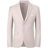 TAMIFLY Boys' Blazer Suit Jacket Slim Fit Kids School Blazer Coat