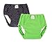 JN&LULU Baby Wave Point Cotton Training Pants Pack of 2