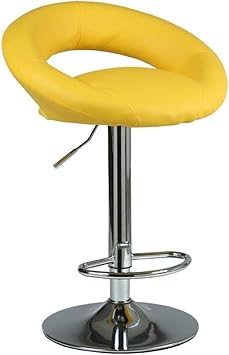 LIN-rlp Bar Giratorio Taburete Patio Taburete Ajustable en Altura