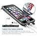 TETHYS iPhone 6 / 6s Case, Ultra Series iPhone 6/6S Waterproof Case (4.7 Inch) Protective IP68 Certified Cover Thinness Profile w/Capability Shockproof,SandPROOF,Snowproof - Black