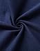 KAIUSI Men's Color Block Contrast Crew Neck Long Sleeve Casual T-Shirt Top Large Blue #2