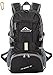 WALUCAN Lightweight Foldable Packable Durable Travel Hiking Backpack Daypack LARGE 35L,35L-Black