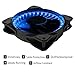 uphere 120mm Blue LED Silent Fan for Computer Cases, CPU Coolers, and Radiators Ultra Quiet High Airflow Computer Case Fan, Twin Pack