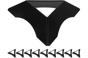 ARTIBETTER 10pcs Black Triangle Cube Base Display Stands Plastic Pedestal for Cube Storage and Collection