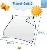 Rohi 4.5 Tog Cot Bed Duvet Microfibre Anti-Allergy Baby Quilt 120 x 150 view 5