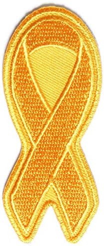 Orange Ribbon for Leukemia Awareness Patch (3 X 1.25 Inch) $4.95 with FREE FREIGHT from San Diego Leather