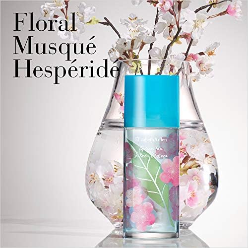 – Green Tea Sakura Blossom – Eau de Toilette Femme Vaporisateur – Senteur Fraîche & Fruitée