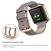 Andyou For Fitbit Blaze Bands Leather with Frame Small Large (5