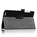 Infiland Acer Iconia Tab 8 A1-840FHD Case, Folio PU Leather Slim Stand Cover with Multi-Angle Stand fit for Acer Iconia A1-840 FHD 8 inch tablet (Acer Iconia A1-840 FHD tablet, Black)