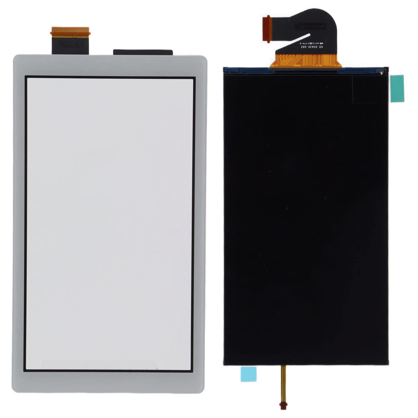 Replacement LCD Screen Display and Digitizer for Lite, for Lite Gamepad Screen Replacement LCD Display Panel Repair Parts (Gray)