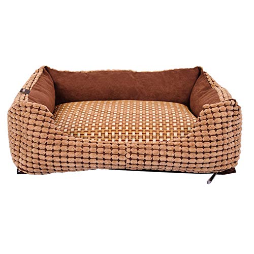 DEESEE(TM) Small Medium Large Size Pet Dog Cat Sleeping Mat Pad Summer Cooling Cushion New (L)