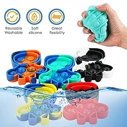 Leencum 5Pcs Mini Simple Fidget Toy Stress Relief