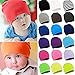 3pcs Toddler Infant Kids Children Soft Cute Lovely Knit Hat Beanies Cap