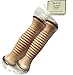 2 Wooden Foot Roller Reflexology Massager Tool Set of 2