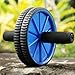 Fitness Master Ab Wheel Roller with Knee Mat - Easy Assembly