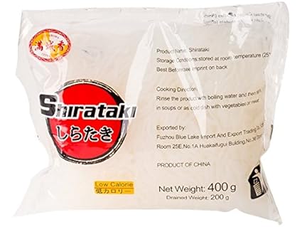 City Aroma - Shirataki schmal - Konjak Spaghetti - 20er Pack (20 x 400g/ATG 200g) - 1 Karton