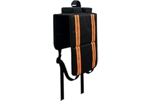 Tailgate Bike Pad, Black Oxford Fabric Truck Bike Tailgate Pad Anti-Scratch Protection Cover with Secure Straps & Pocket Truc