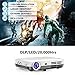 Projector WOWOTO H9 4000 Lumens Mini Projector LED DLP 1280×800 Real Home Theater Video Projector Wireless Screen Share Support 1080P 3D to 2D HDMI 176” Androidthumb 1