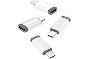 4Pack USB C Charger/Data Adapter for iPhone 15/16/17 Pro,for iPhone 17 Pro Max Accessories Use Old Phone Cable,Port Converter