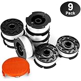 10 Pack Weed Eater String Compatible with Black+Decker, AF-100 0.065