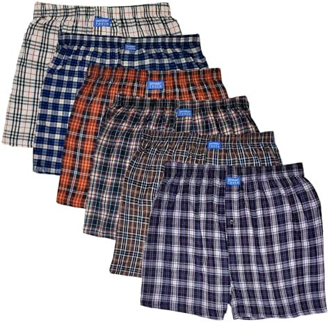 Different Touch Men's True Big and Tall USA Classic Design Plaid