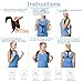 Eoney Posture Corrector for Men and Women-Effective and Comfortable Adjustable Back Shoulder Clavicle Support Back & Neck Pain Relief