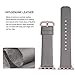 Fullmosa Leather Bands Compatible with Apple Watch Band 41mm 40mm 38mm 42mm for Women Men, Top Grain Genuine Leather Strap for iWatch Ultra 2/Ultra/10/9/8/7/6/5/4/3/2/1/SE2/SE,Grizzly/Rose Pink