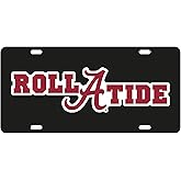 Decorvo College License Plate Acrylic Tag - Car Truck Accessory (Alabama)